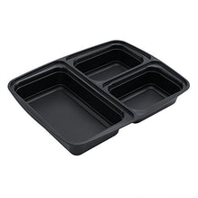 32oz Meal Prep Containers with 3 compartment