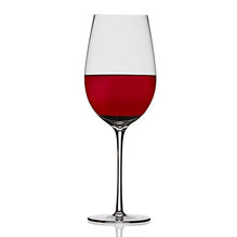Chefoh Oversized Extra Large Stemware Wine Glass - Comfy Lead-Free Crystal Glasses Perfect for Wedding - Parties and Bar - Holds a Full Bottle of Wine - 33oz